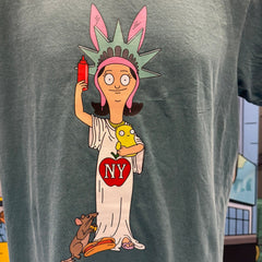Bob's Burgers - Louise of Liberty Tee - Comfort Colors heavier weight tee