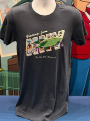 FUTURAMA - Greetings From New New York tee - solid navy