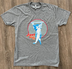 just give up tee - heather gray - (mens)