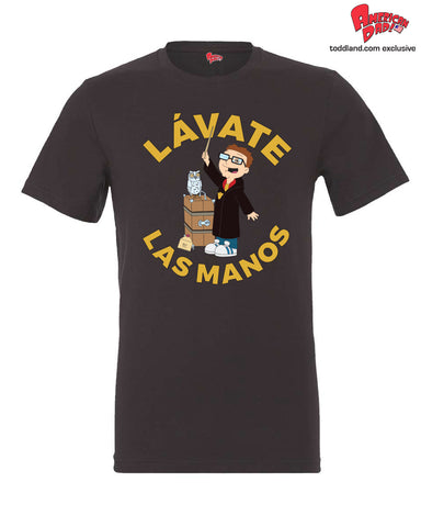 American Dad! - Lavate Las Manos Tee - vintage black