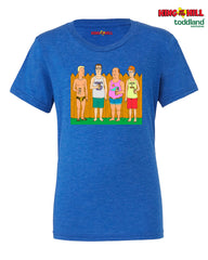 King of the Hill - Summer Alley - Solid Royal Triblend (*ships mid august or sooner)