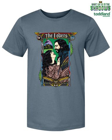 WWDITS - The Lovers tee - Slate blue (*ships mid august or sooner)
