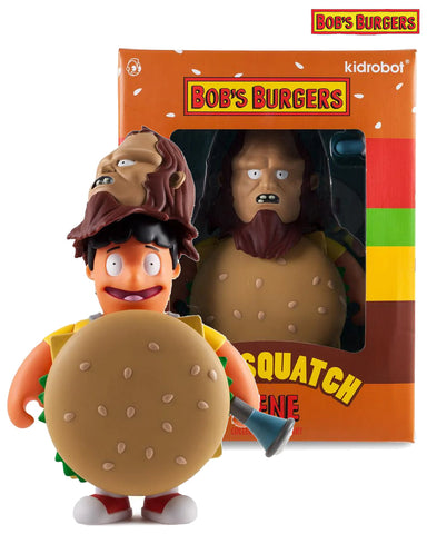 (***DAMAGED BOX) Bob's Burgers KidRobot 7" Beefsquatch Art figure