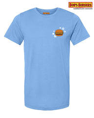 Bobs Burgers - Holiday 2023 Hanukkah Burger of the Day Tee - short sleeve blue
