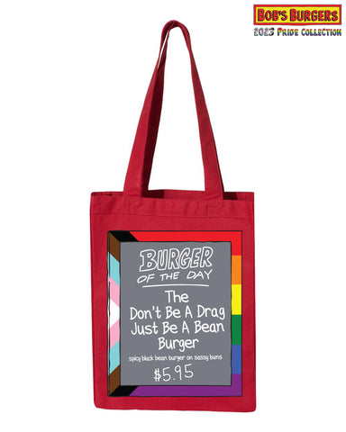 2023 Bob's Burgers Pride - Burger of the Day Tall Heavy Grocery Tote