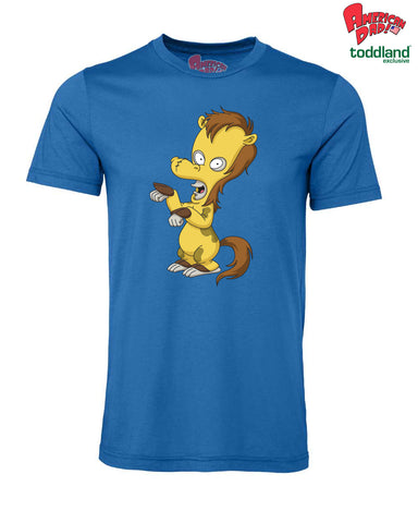 American Dad!  - Clip Clop Tee - Columbia Blue