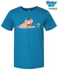 Family Guy - 2026 Fat Gun Tee - True Royal