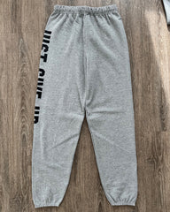 80's Fit Old School Gym Class Sweatpants - (NOT JOGGERS)