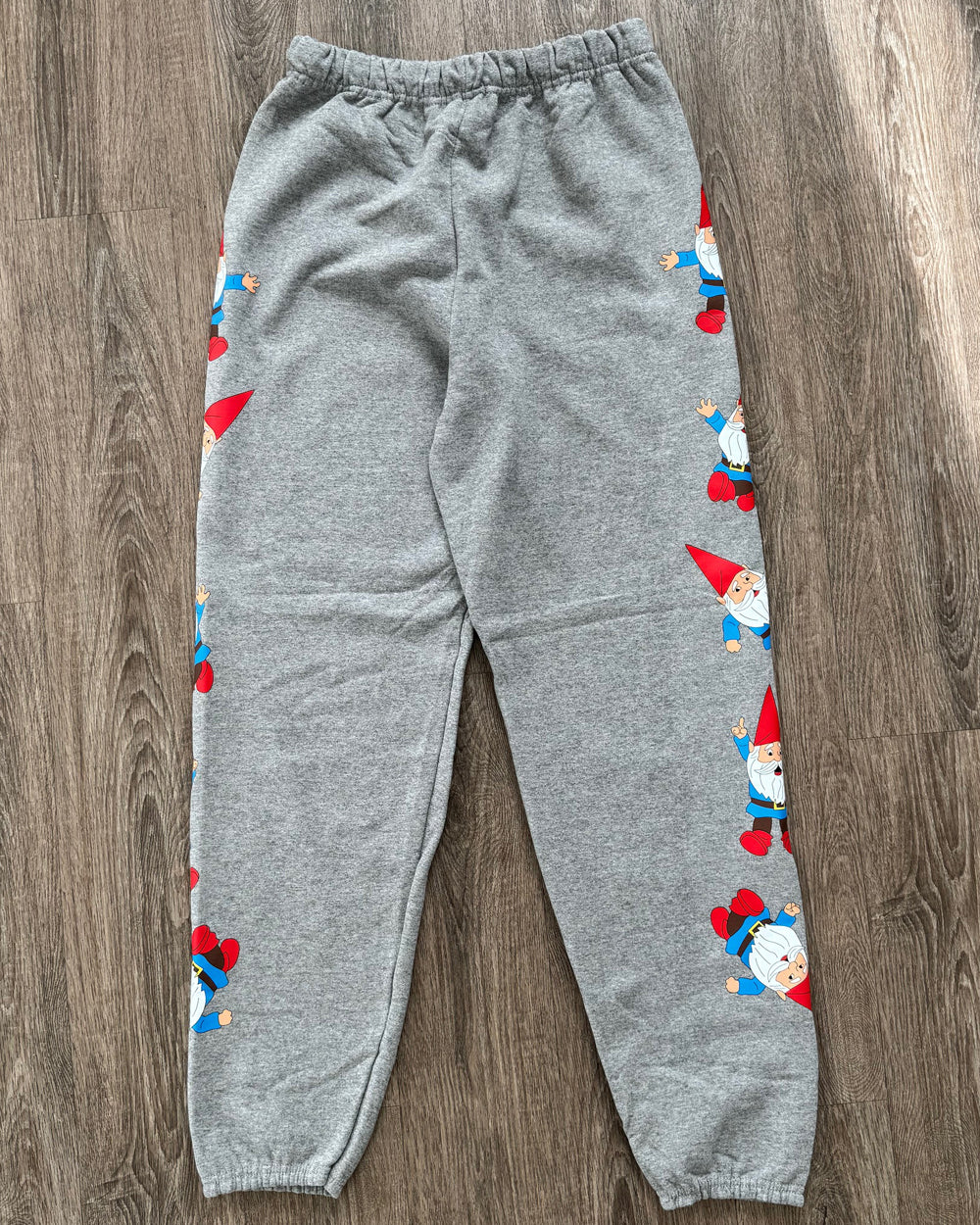 【DEARMINE】Old School Sweat Pants VTG 90s Cheetah Sweats Sweatpants Kids L 14/16 Heather Grey