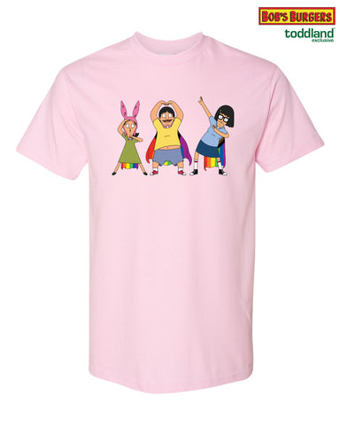 2025 Bob's Burgers Pride - Louise, Gene, and Tina Tee (*vaulting this design)