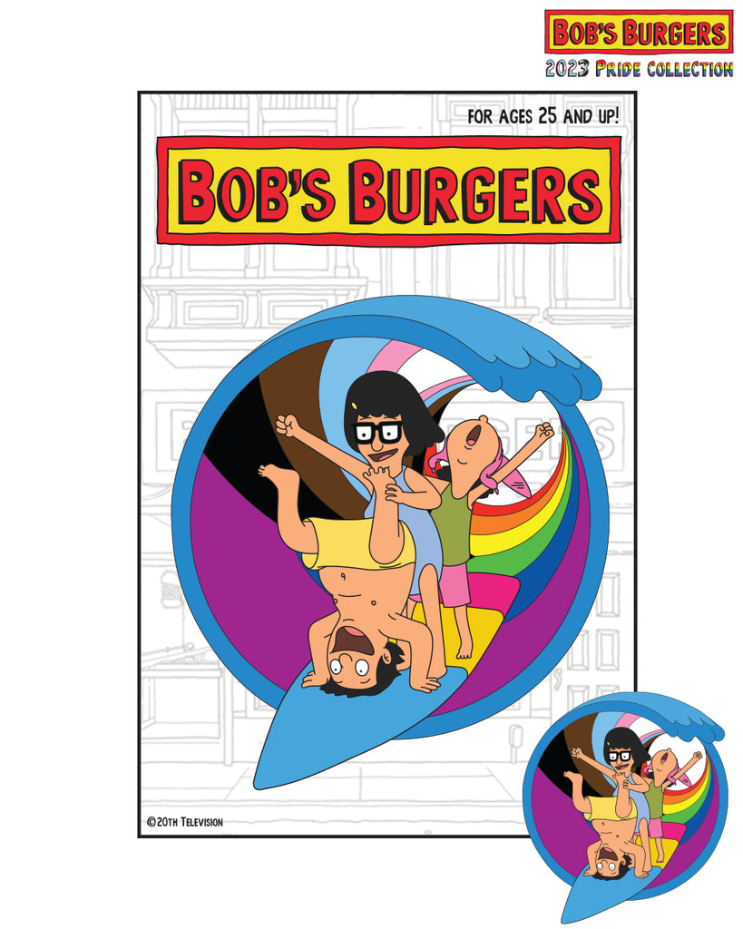 2023 Bob's Burgers Pride - Kids Wave Pin