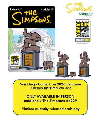 The Simpsons - SDCC 2026 EXCLUSIVE Enamel Pin - A noble spirit - Not sold online