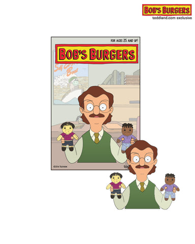 Bob's Burgers - Mr. Frond hard enamel pin
