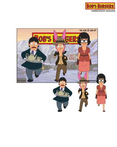 Bob's Burgers - Louisiana set of 3 hard enamel pins