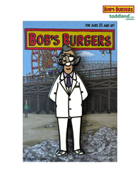 2026 Bob's Burgers - Mr Fischoeder Hard Enamel Pin (*ships between 8/15-8/30)