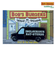 2026 Bob's Burgers - #10 in the van series Hard Enamel Pin (*ships between 8/15-8/30)