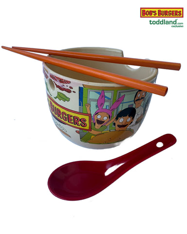 Bob's Burgers CultureFly Bob’s Burgers Ramen Bowl Set