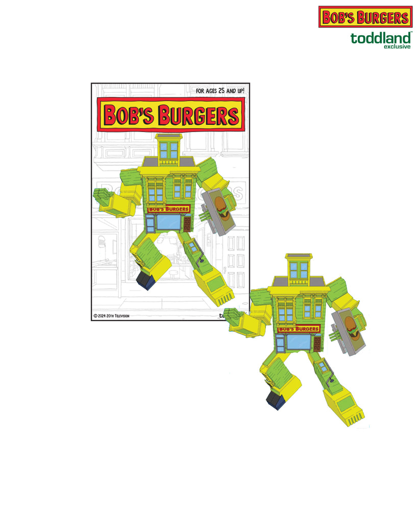 Bob's Burgers - 2025 Building robot enamel pin