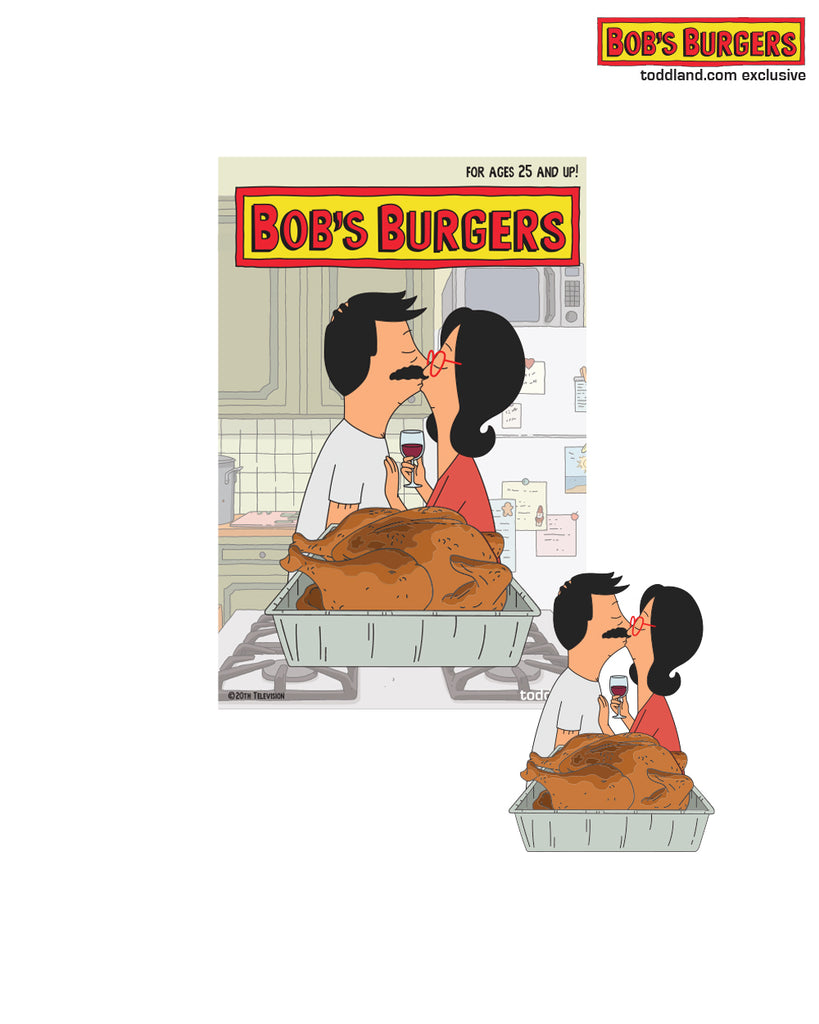 Bob's Burgers - Thanksgiving Bob & Linda hard enamel pin