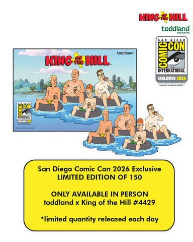 King of the Hill - Tubin Enamel Pin SDCC 2026 EXCLUSIVE - NOT SOLD ONLINE