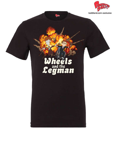 American Dad! - Wheels and the Legman Tee - black