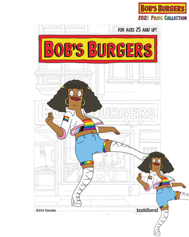 2022 Bob's Burgers Pride - Marshmallow Hard Enamel Pin