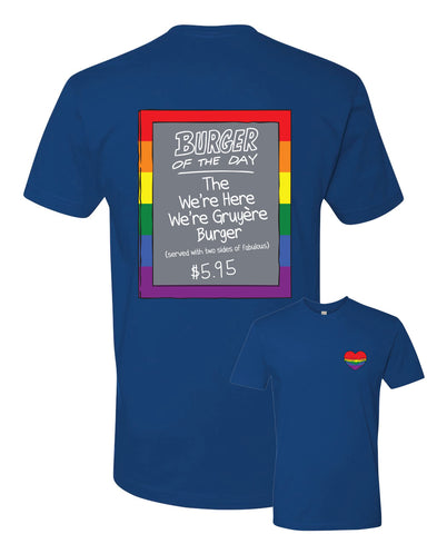 Pride 2020 - ROYAL - Bob's Burgers Burger of the Day tee