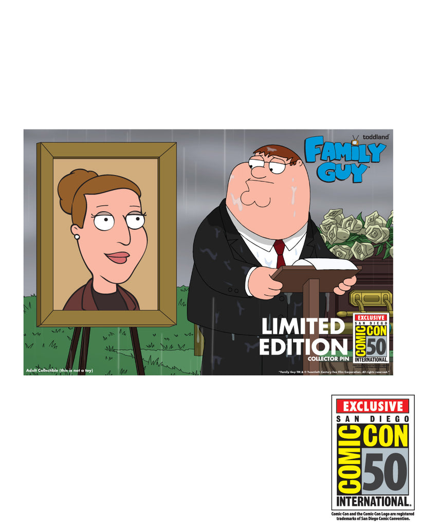 Family Guy - Heaven has gained a princess enamel pin (limited edition of 400)