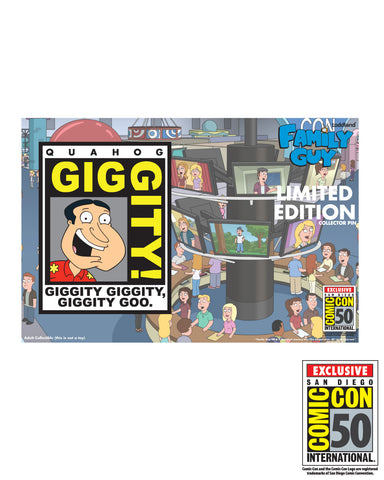 Family Guy - Giggity enamel pin (limited edition of 700)