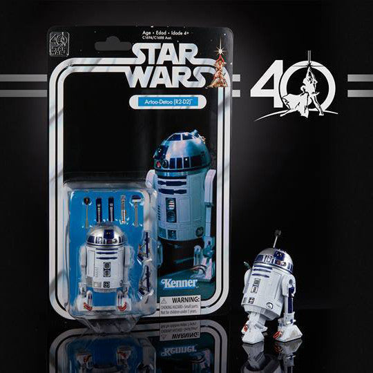Hasbro - 6" Star Wars Black Series 40th anniversary - Wave 1 - R2D2