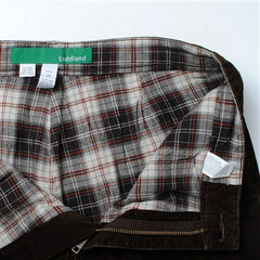 flannel lined (greatest pants in the universe) corduroy pants - chocolate