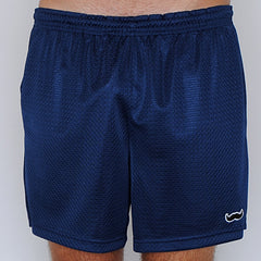 mesh stache (see what we did there) mesh gym shorts - navy