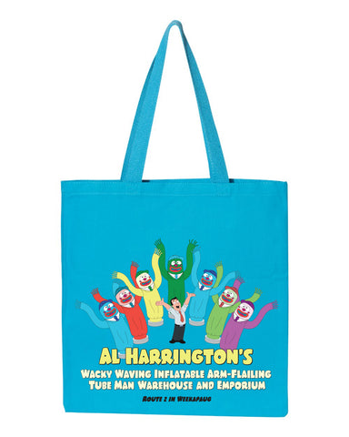 Family Guy Al Harrington's heavy canvas grocery tote