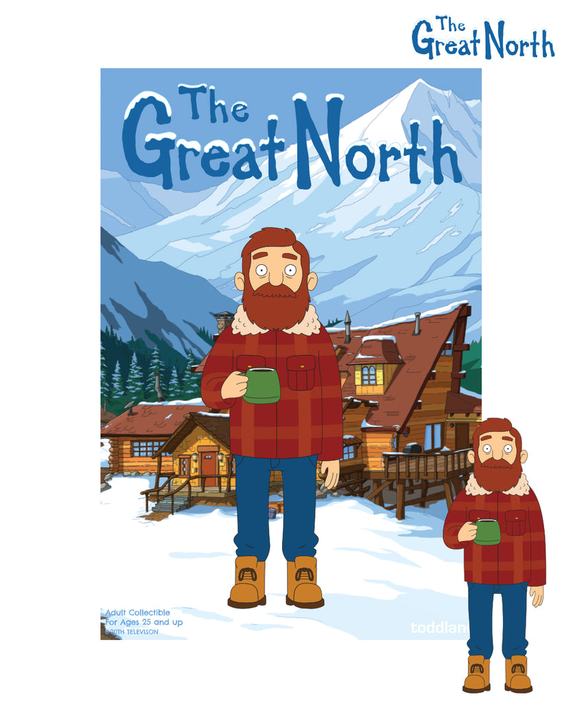 The Great North - Beef hard enamel pin