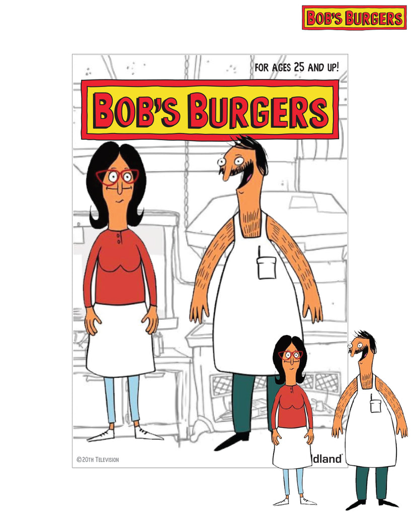 Bobs Burgers - Concept Bob and Linda hard enamel 2 pin pack