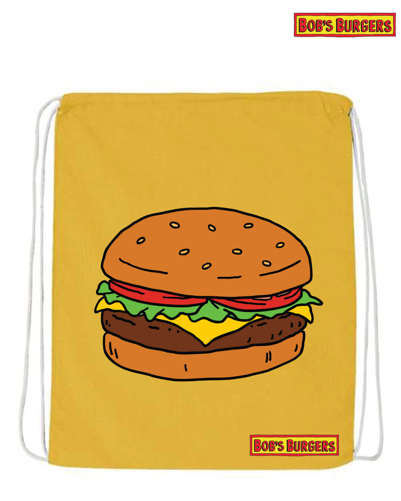 Bob's Burgers - Double String Burger Backpack Bag