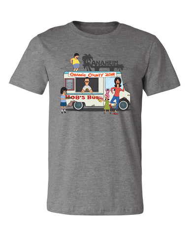 Wondercon 2018 Exclusive Food Truck tee - Heather gray (Wondercon pickup only)