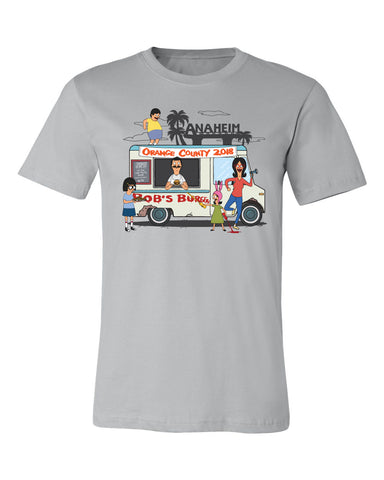 Wondercon 2018 Exclusive Food Truck tee - Silver gray (Wondercon pickup only)