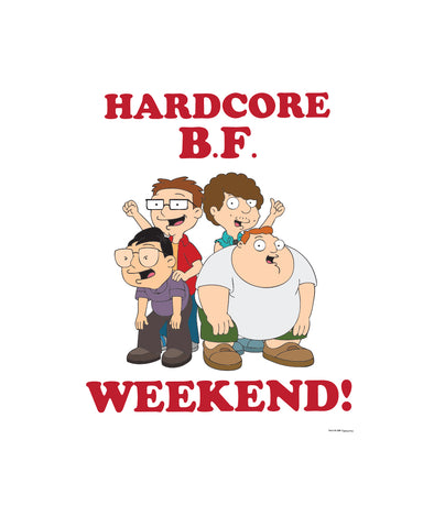 American Dad - Hardcore B.F. Weekend! sticker