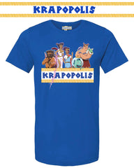 Krapopolis - Heroes Tee (royal blue)