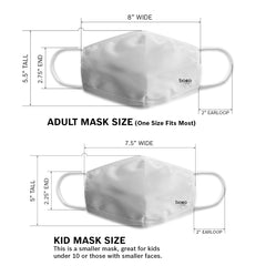 Synnibarr lazer bears KIDS face mask
