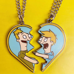 Bob's Burgers Andy&Ollie BFF necklaces
