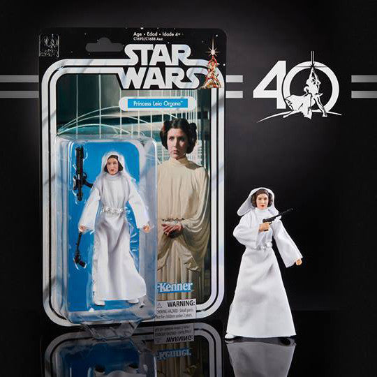 Hasbro - 6" Star Wars Black Series 40th anniversary - Wave 1 - Princess Leia (pre-order)