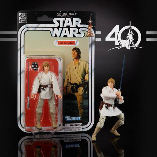 Hasbro - 6" Star Wars Black Series 40th anniversary - Wave 1 - Luke Skywalker (pre-order)