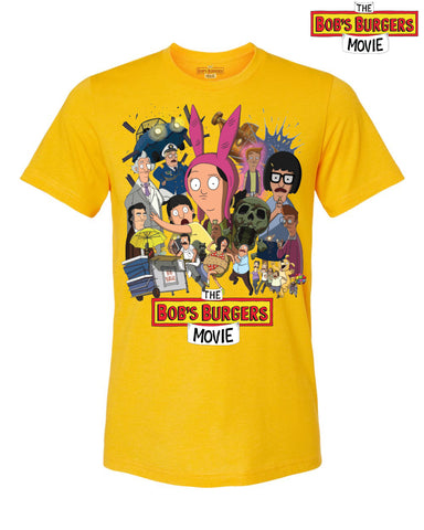 Bobs Burgers - Movie tee collage WITH logo 2023 Tee