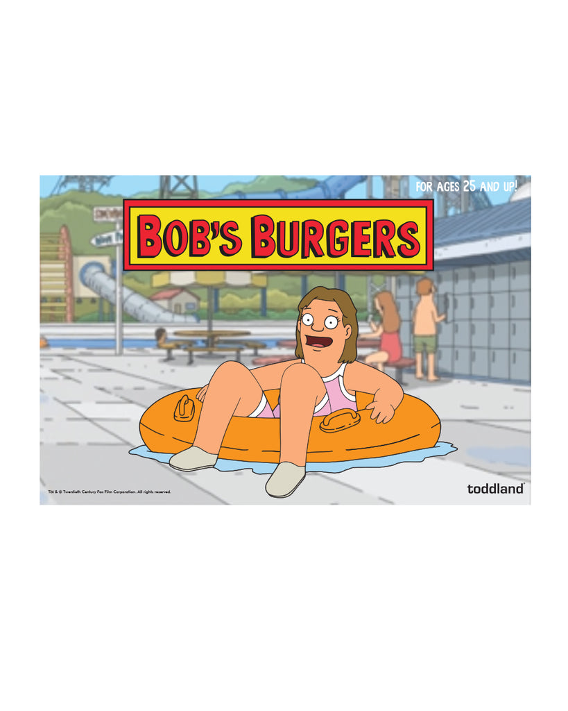 2020 Bob's Burgers Water Park Nat Kinkle enamel pin