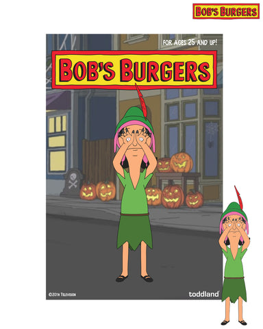 Bobs Burgers - Peter Pan's Labyrinth hard enamel pin