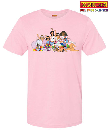 Pride 2022 - Bob's Burgers Group Pride Shirt
