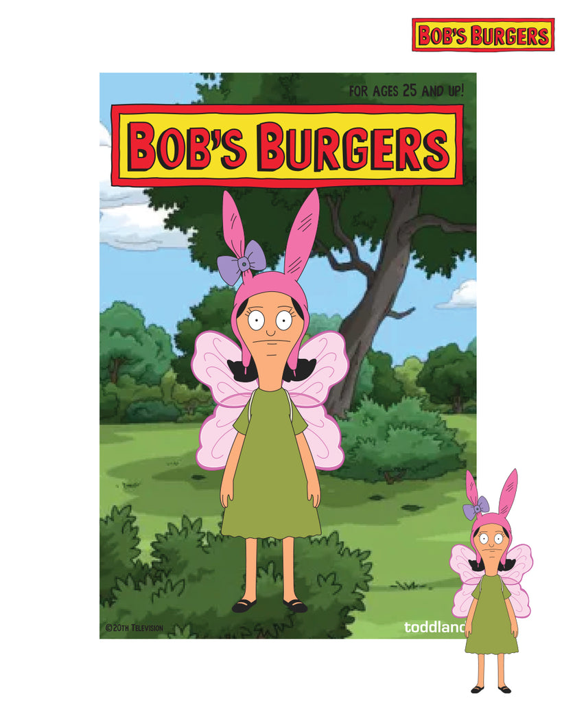 Bob's Burgers - Pixie Crap Louise hard enamel pin