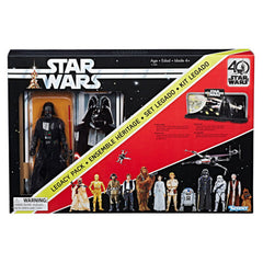 Hasbro - 6" Star Wars Black Series 40th anniversary - Display Diorama w/Darth Vader Figure